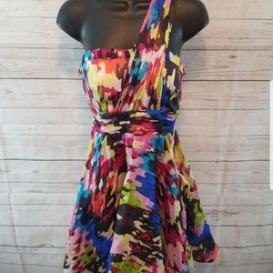 Gianni Bini GB Silk Organza Party Dress Sz S